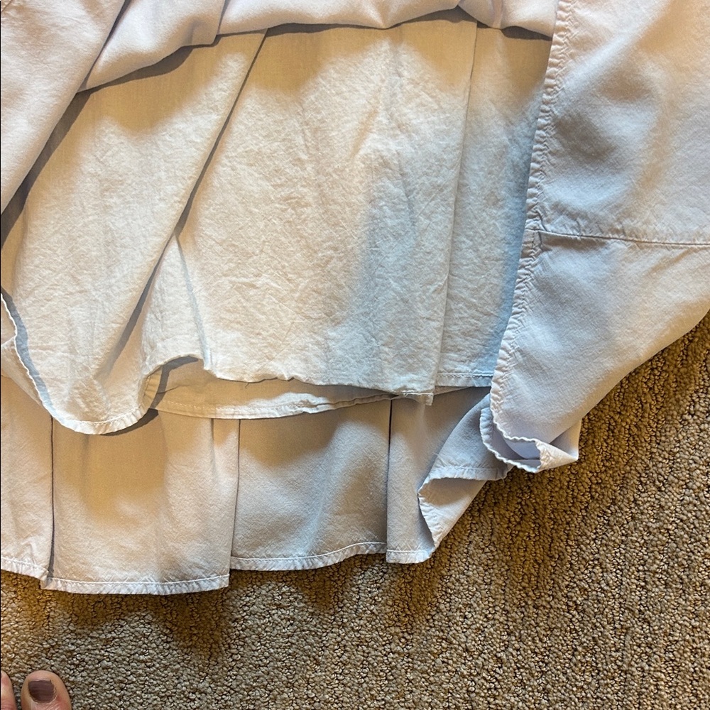 Brandy Melville Light Blue Tiered Maxi Skirt - Picture 5 of 7